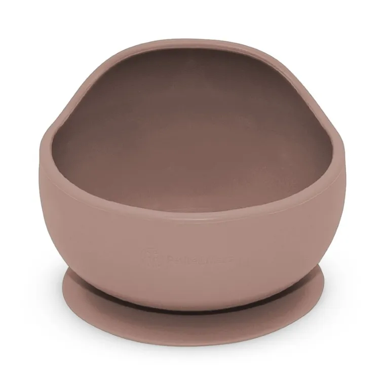 Petite&Mars, Take&Match, silikonowa miseczka z przyssawką, Velvet Latte, 6m+