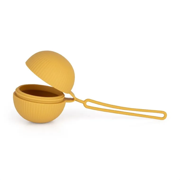 Petite&Mars, Take&Match, silikonowe etui na smoczek, Intense Ochre, 6m+