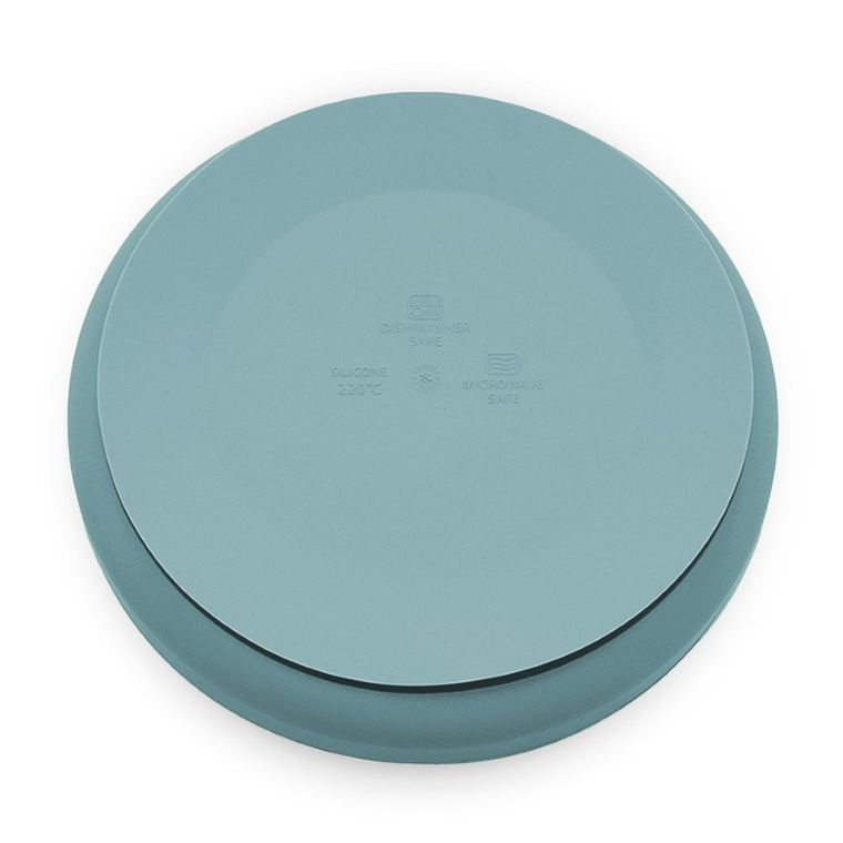 Petite&Mars, Take&Match, silikonowy talerzyk z przyssawką, Frosted Sky, 6m+