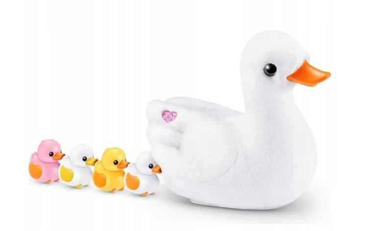 Pets Alive, Mama Kaczka i dziecko niespodzianka, pluszowa zabawka interaktywna