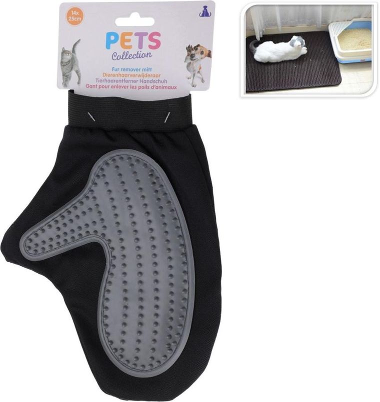 Pets Collection, rękawica do czesania psa kota, z jednym palcem