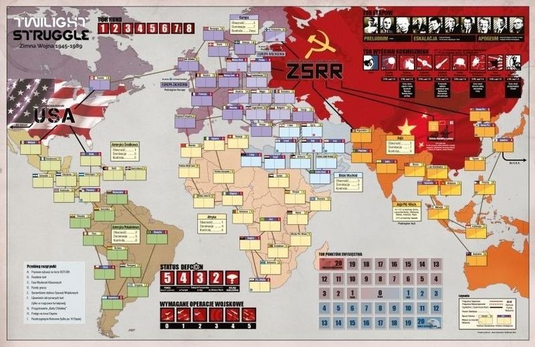 Phalanx Games, Twilight Struggle: Zimna Wojna 1945-1989, gra strategiczna
