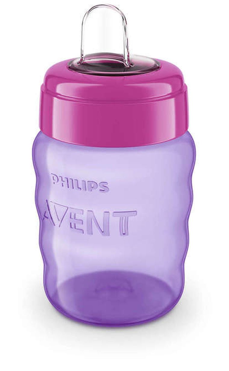 Philips Avent, Classic, kubek niekapek, 9m+, fioletowy, 260 ml