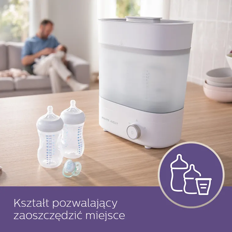Philips Avent, Premium, kompaktowy sterylizator parowy