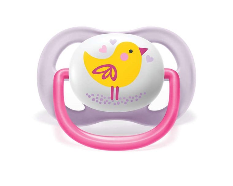 Philips Avent, Ultra Air, Animals, smoczek uspokajający, girl, 0-6m, 2 szt.