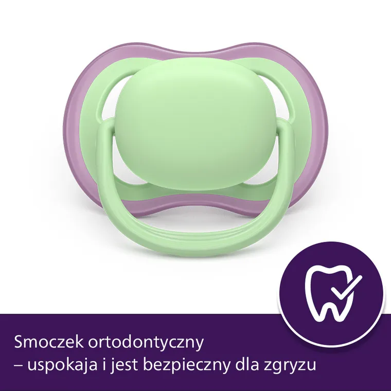 Philips Avent, Ultra Air, smoczek ortodontyczny, 6-18 m, 2 szt.