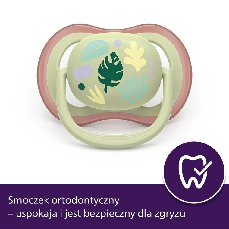 Philips Avent, Ultra Air, smoczek uspokajający, 6-18 m, 2 szt.