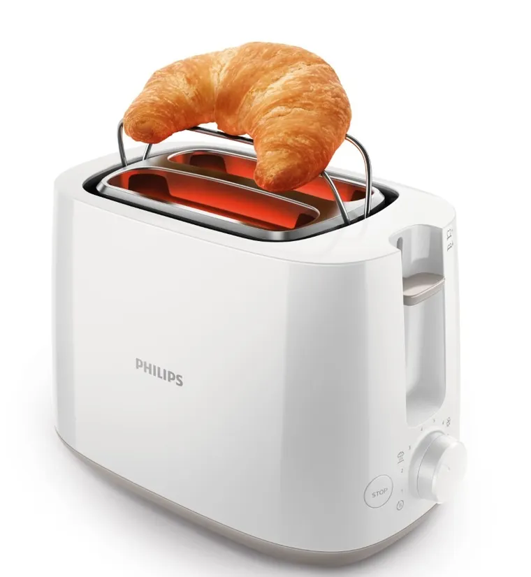 Philips, Daily Collection, toster, biały, HD2581/00