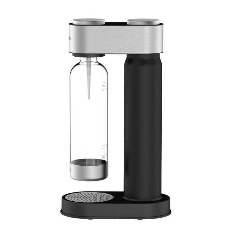 Philips, GoZero, saturator do wody, czarno-srebrny