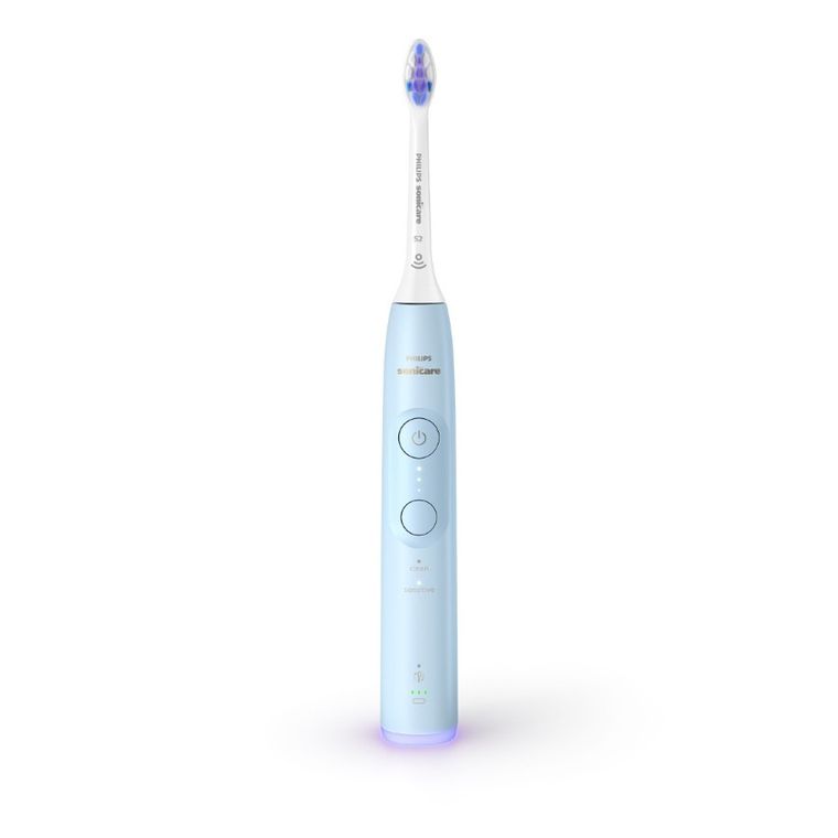 Philips, Sonicare 6100, szczoteczka soniczna, niebieska, HX7406/01