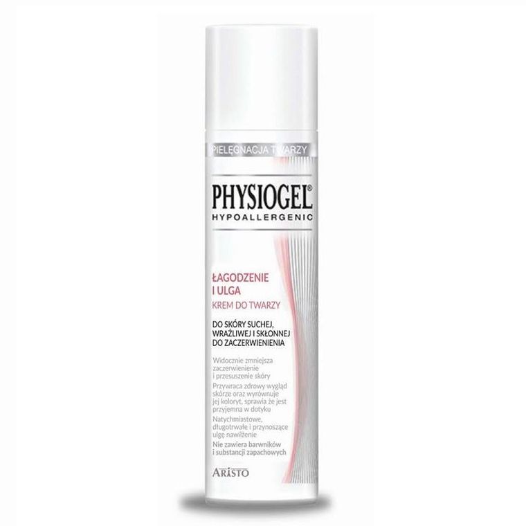 Physiogel, Łagodzenie i ulga, krem łagodzący do skóry suchej wrażliwej i skłonnej do zaczerwienienia, 40 ml