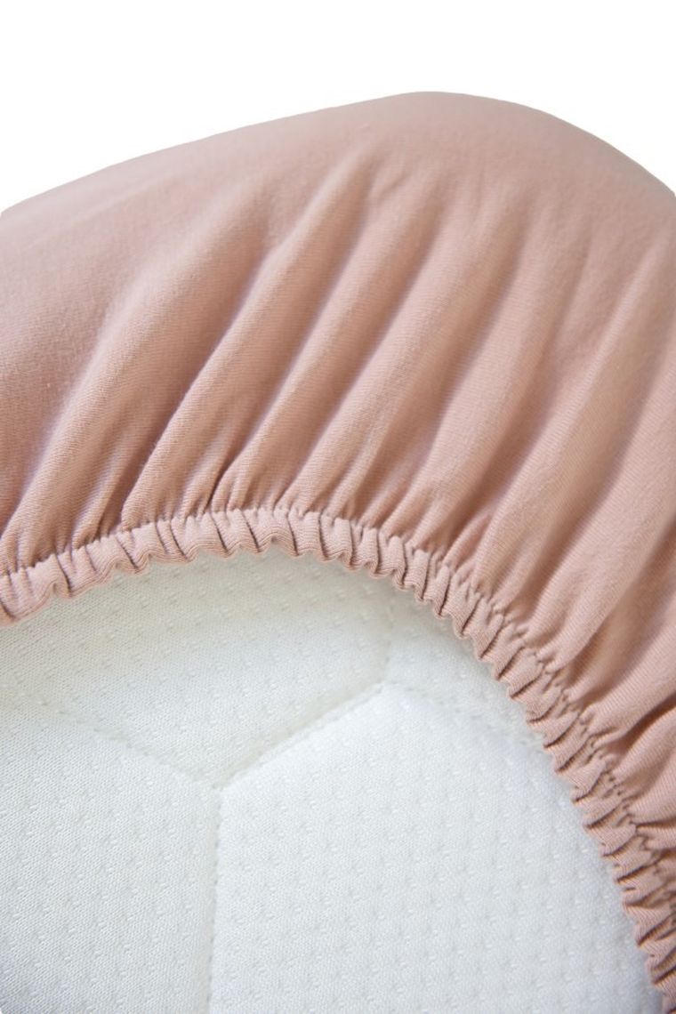 Piapimo, SleepSweet, prześcieradło do wózka z haftem, piaskowe, 40-80 cm