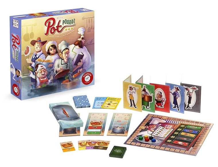 Piatnik, Pot Pourri, gra kulinarna