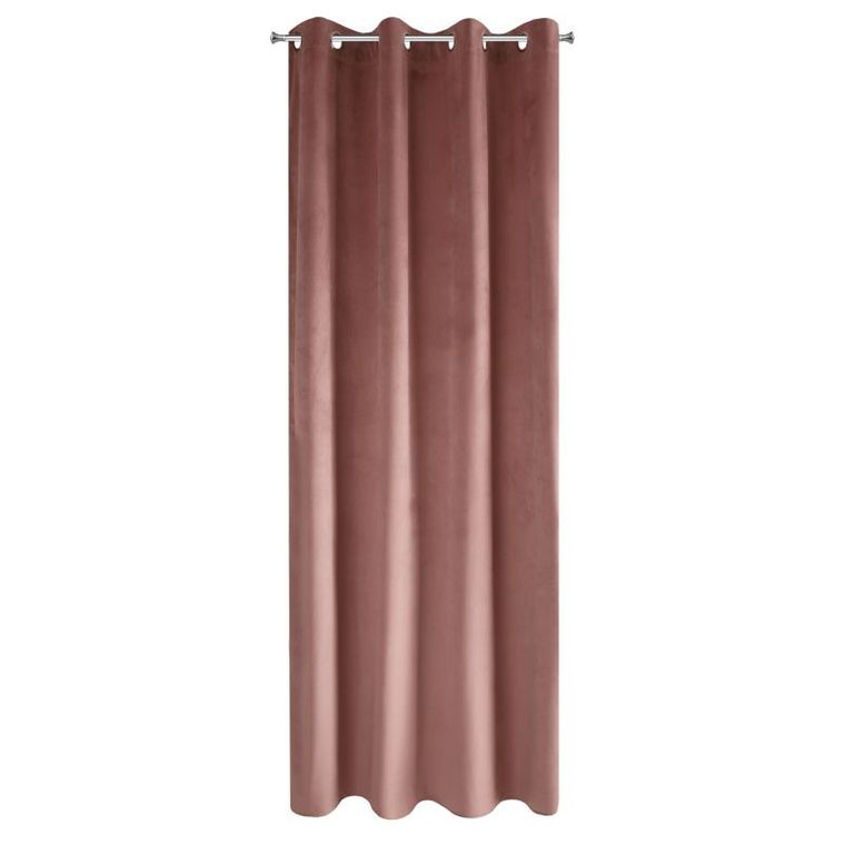 Pierre, welwetowa zasłona zaciemniająca jednokolorowa, 140-250 cm