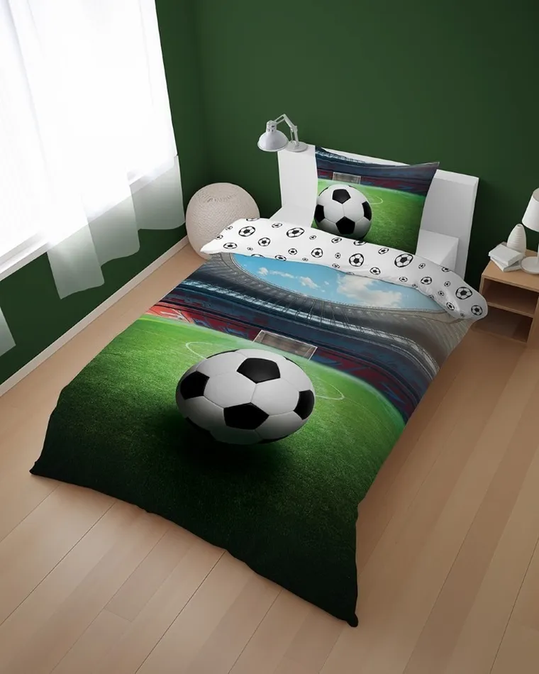 Piłka, 2-częściowy komplet pościeli, 140-200 cm
