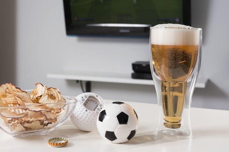 Piłka nożna, dźwiękowy otwieracz, biały