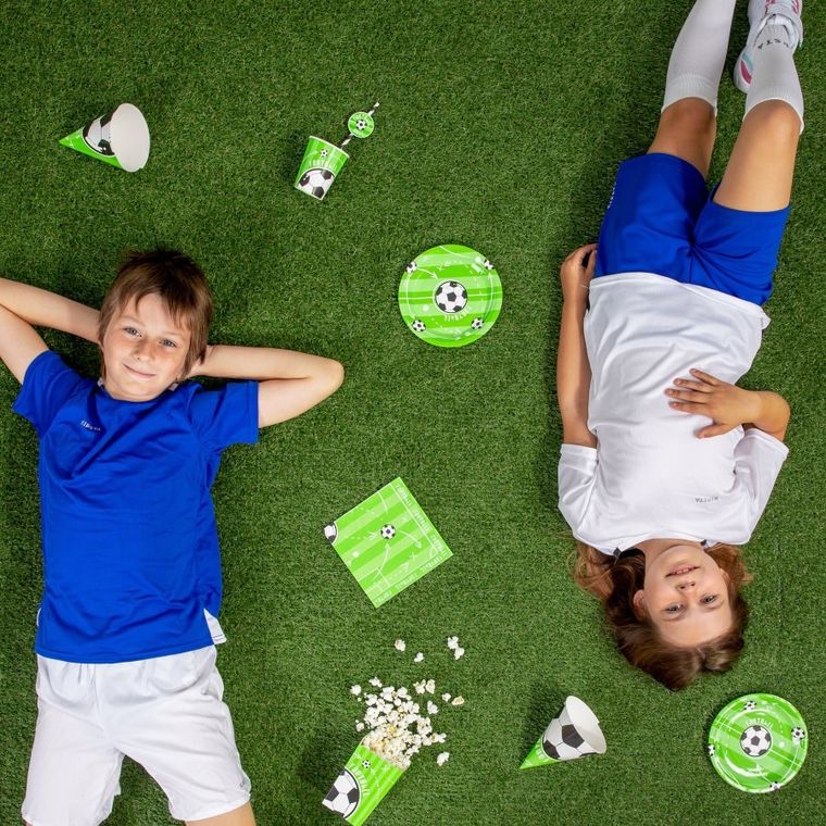 Piłka Nożna, serwetki papierowe, 10 szt., 33-33 cm, football