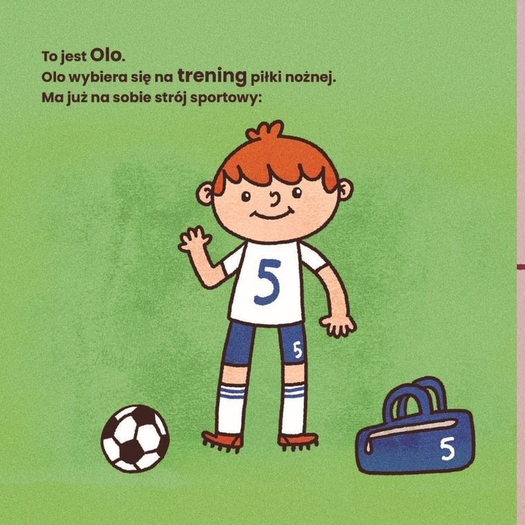 Piłki. Logopedyczna zabawa. Olo i Awa