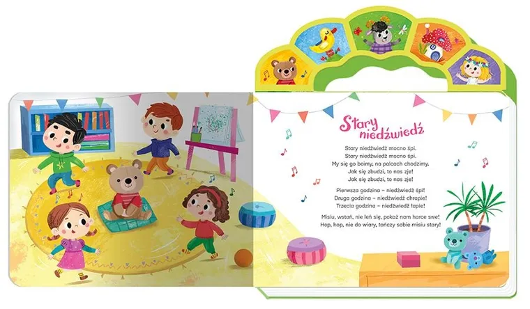 Piosenki dla dzieci. Naciśnij, posłuchaj i śpiewaj!