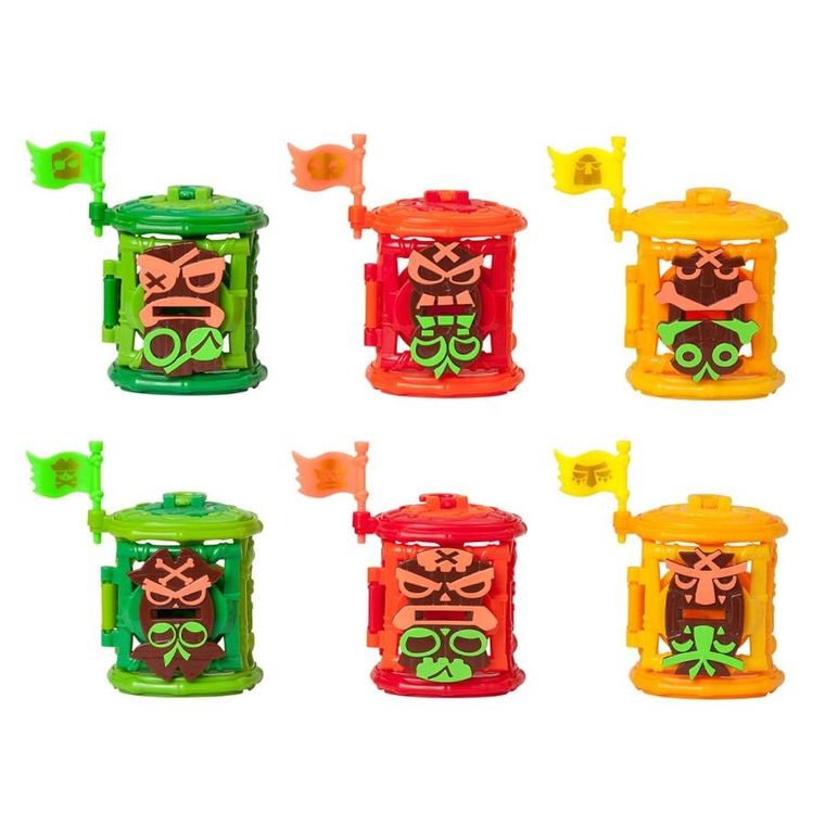 Piratix, Crazy Jungle Cage, figurka z klatką, 1 szt.