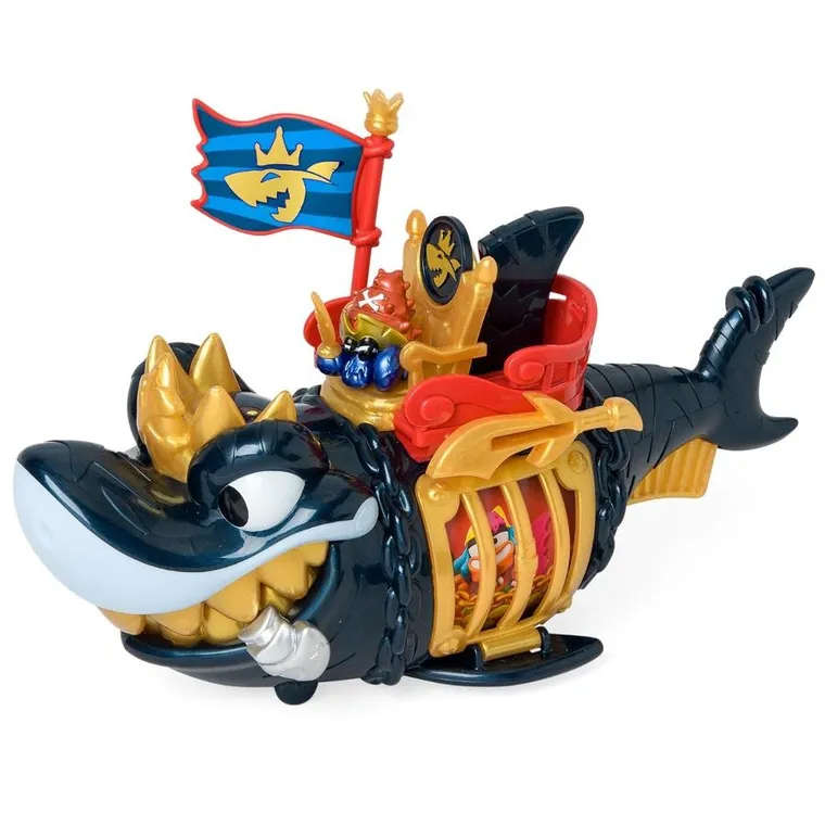 Piratix, King Shark Golden Teeth, zestaw z figurką