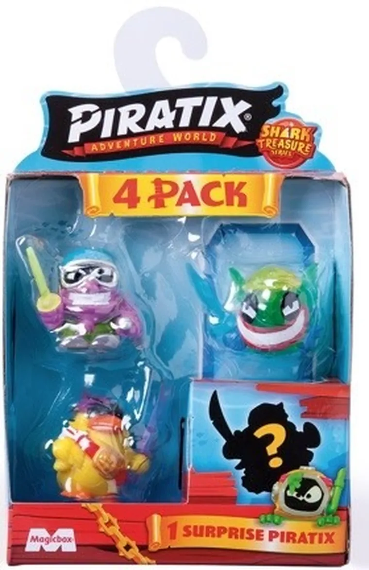 Piratix, Shark Treasure, saszetka z figurkami, 1 szt.