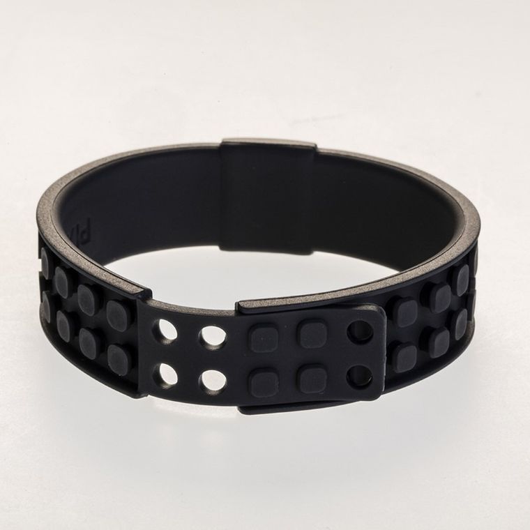 Pixie Crew, Hasztagi, kreatywna, silikonowa bransoletka, czarna