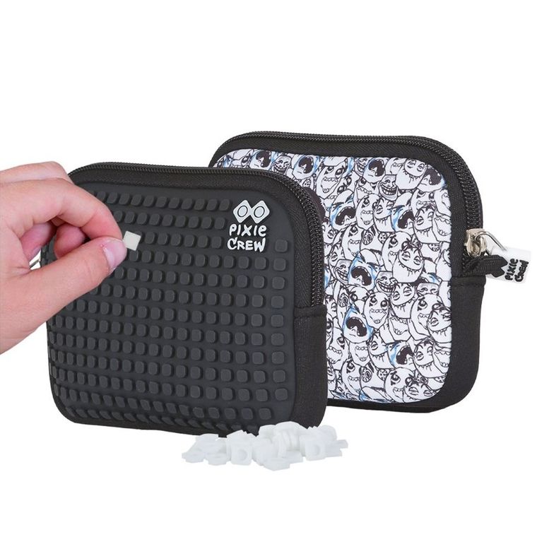 Pixie Crew, YaoMing, saszetka, kosmetyczka, czarny panel