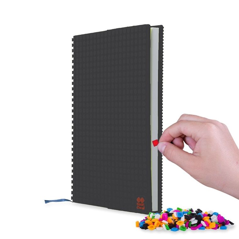 Pixie Crew, zeszyt A5, w linię, czarny panel, 1 szt.