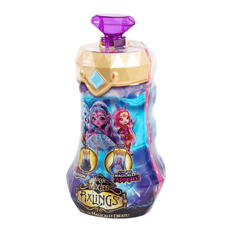 Pixlings, lalka syrena, niebieska