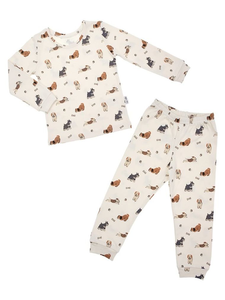 Piżama chłopięca, beżowa, Nicol