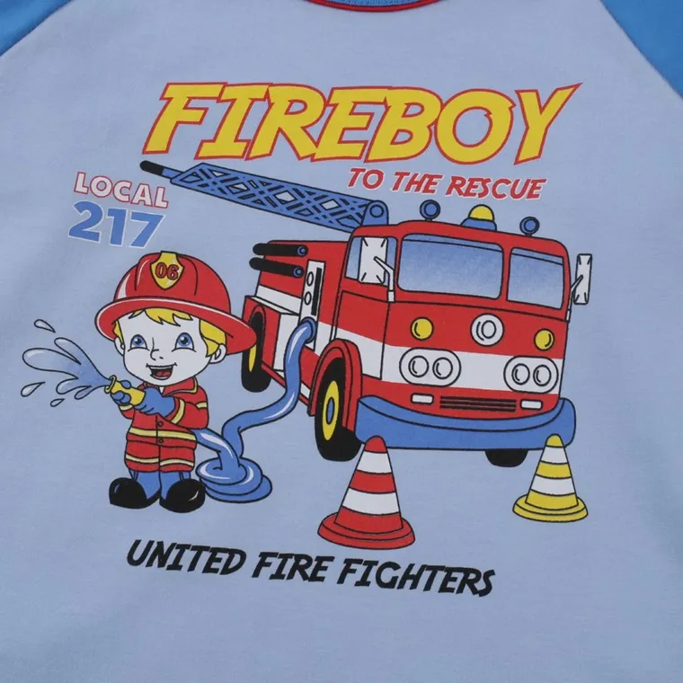 Piżama chłopięca, niebieska, Tup Tup