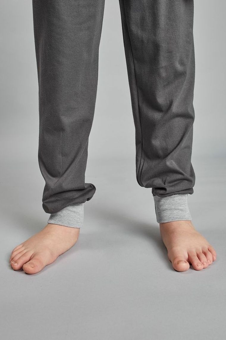 Piżama chłopięca, szara, Tikal, Italian Fashion