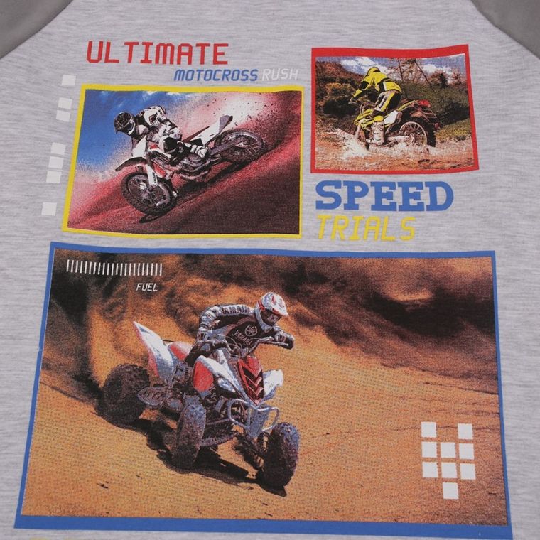 Piżama chłopięca, szara, Tup Tup