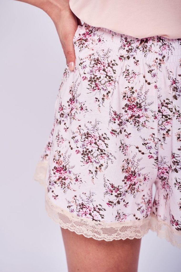 Piżama damska, beżowa, Juliet, Taro