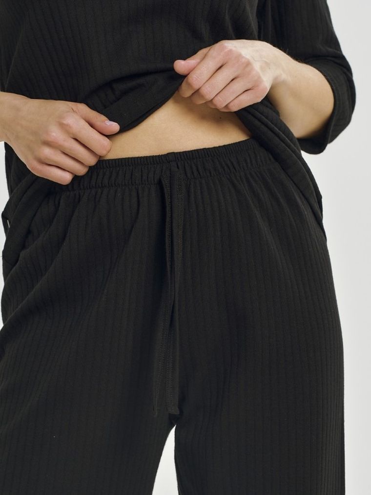 Piżama damska, czarna, Melania, Taro