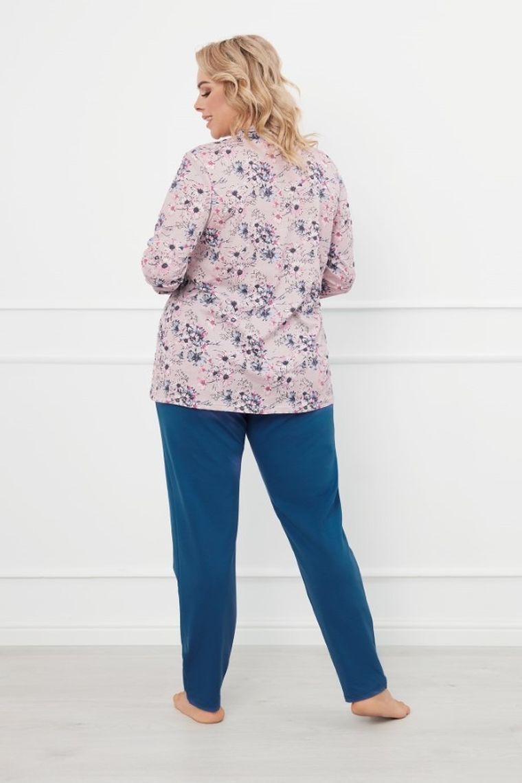 Piżama damska, plus size, mix, Lacenta, Italian Fashion