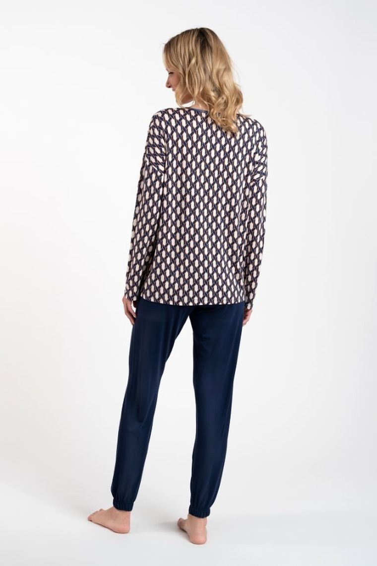 Piżama damska, plus size, mix, Milda, Italian Fashion