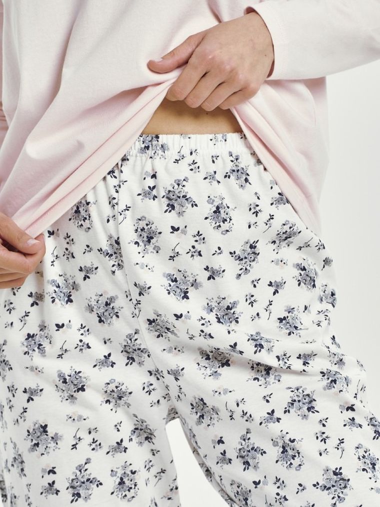 Piżama damska, różowa, Ella, Taro