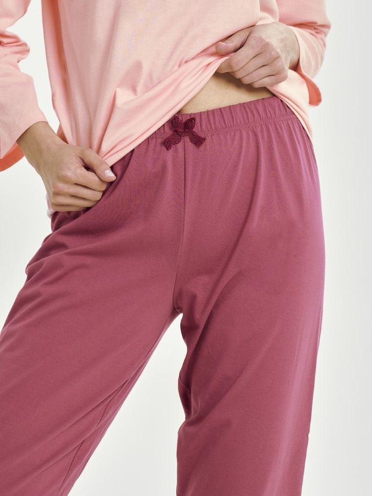 Piżama damska, różowa, Patricia, Taro