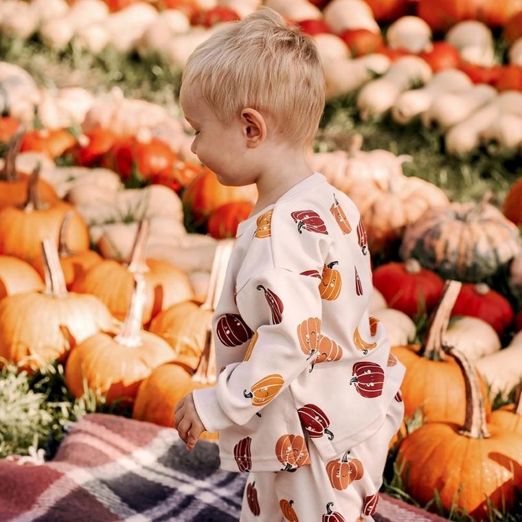 Piżama dziecięca, ecru, Eevi