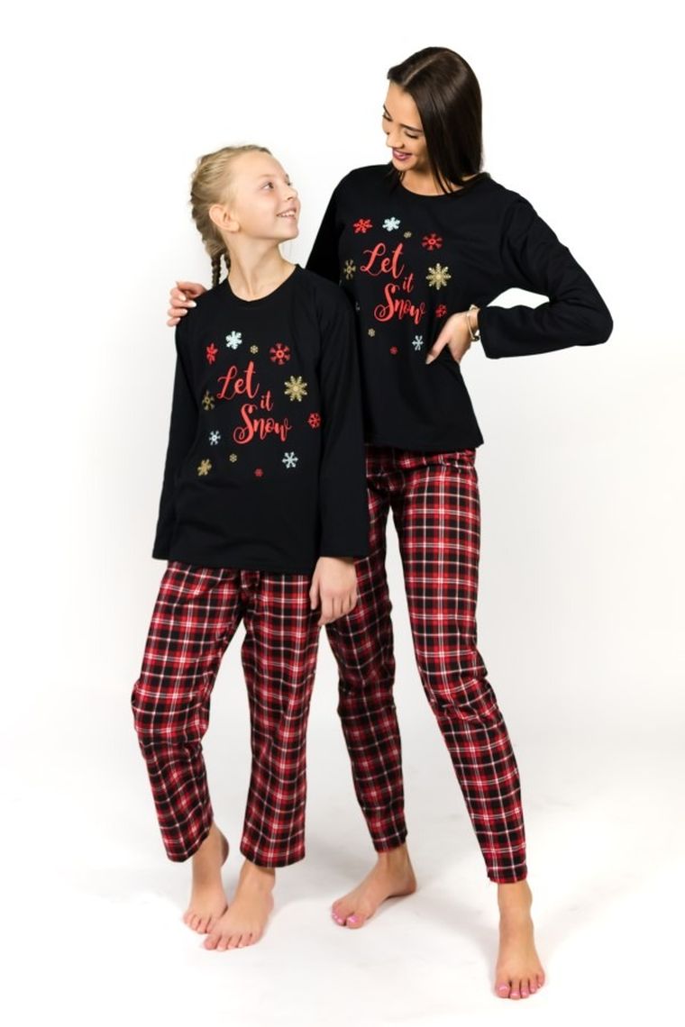 Piżama dziewczęca, czarna, Hoop