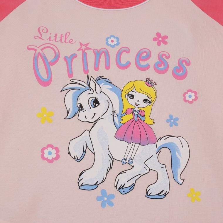 Piżama dziewczęca, różowa, Tup Tup