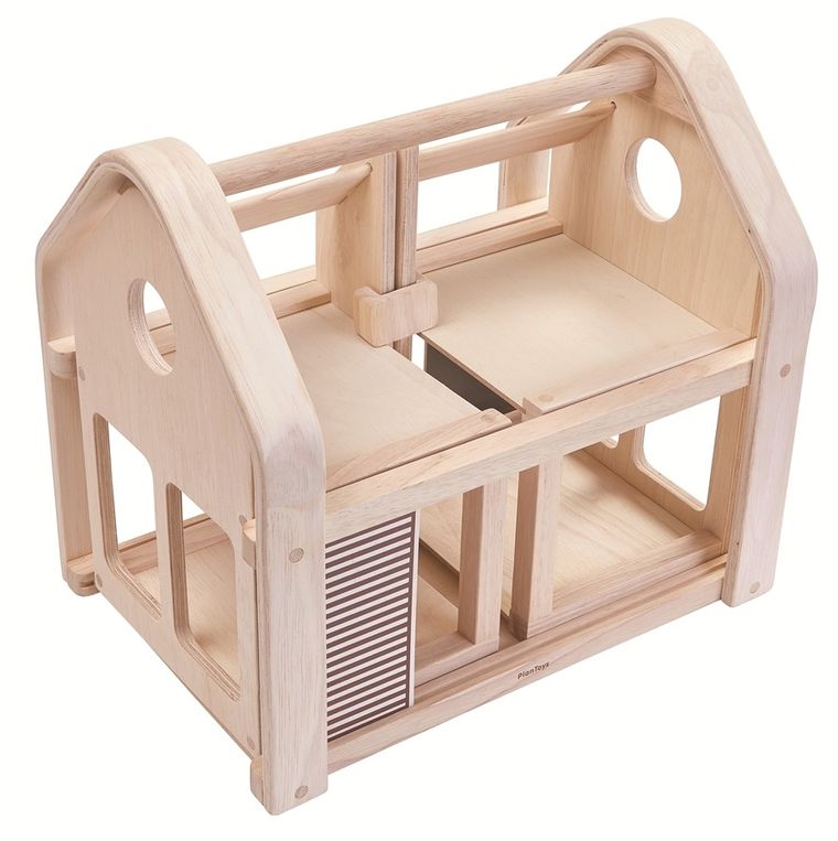 Plan Toys, składany domek dla lalek