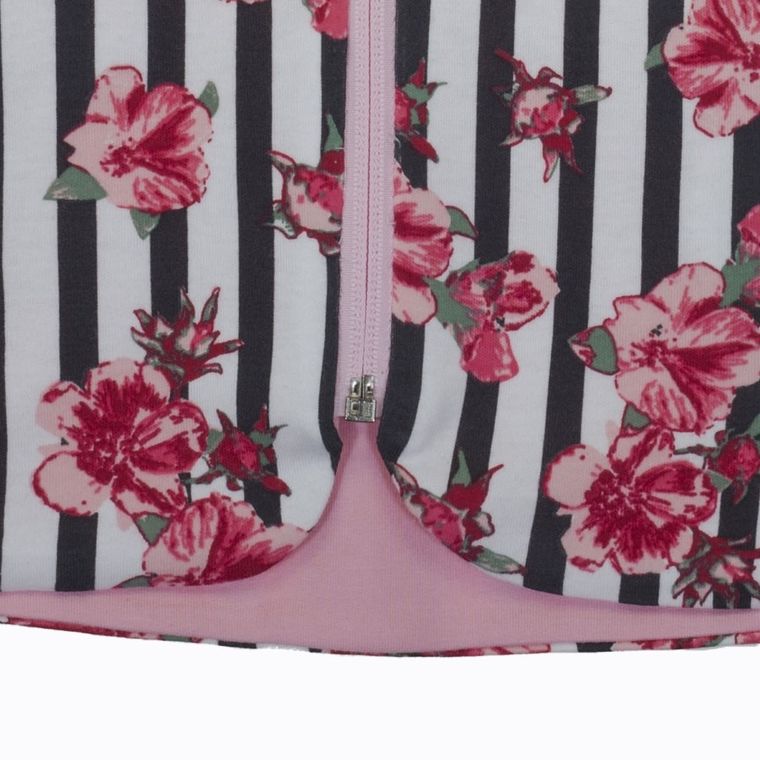 Płaszczyk dziewczęcy z kapturem, dwustronny, mix, Nicol