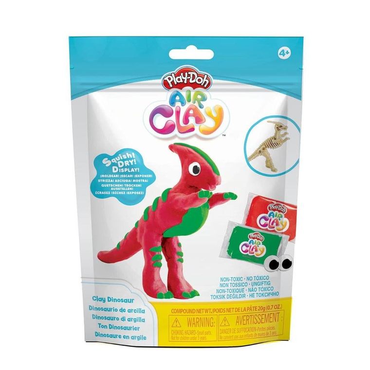 Play-Doh, Air Clay, Dinos, ciastolina z akcesoriami