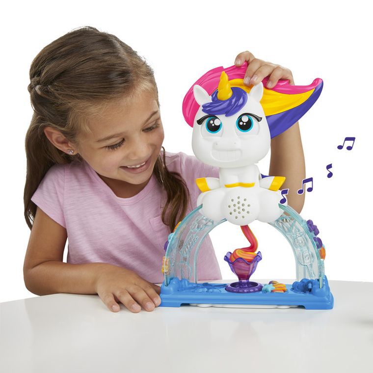 Play-Doh, Przesłodki jednorożec, 3 tuby i akcesoria