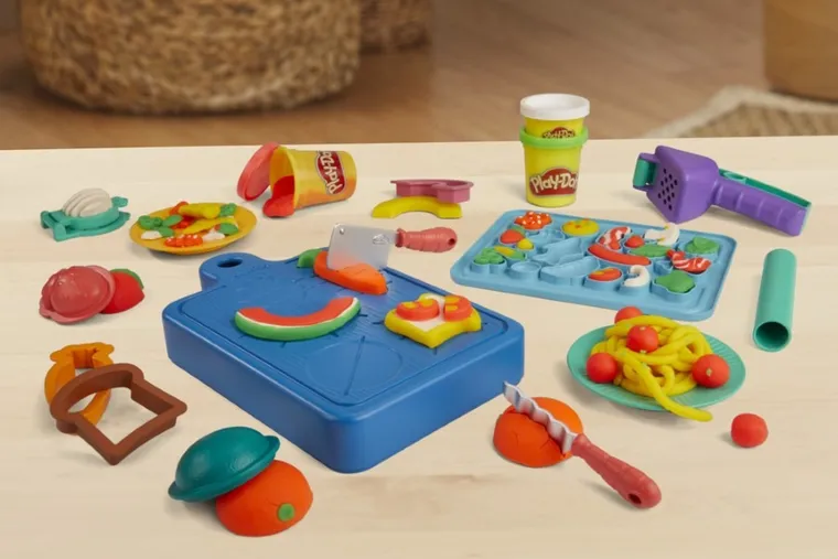 Play-Doh, Starters, mały kucharz i nauka krojenia, zestaw kreatywny
