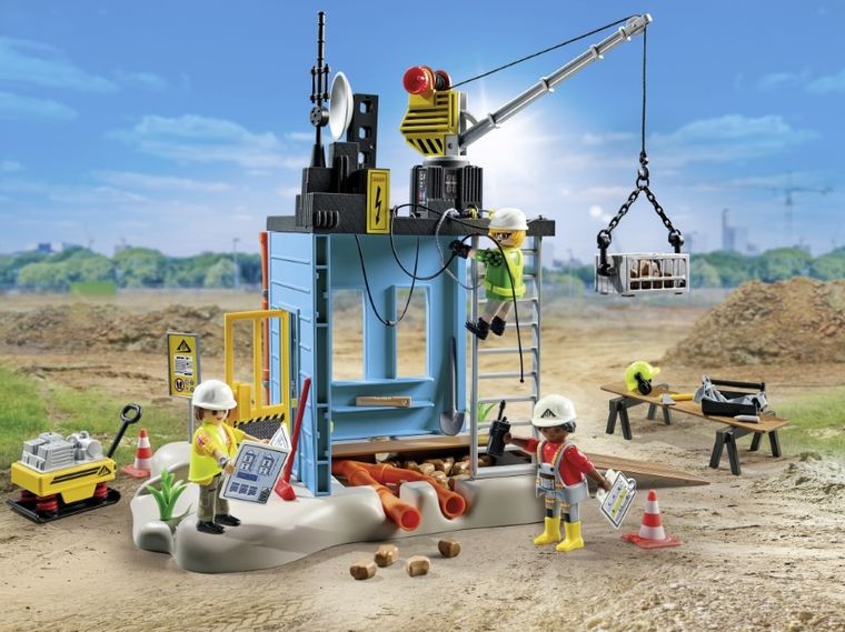 Playmobil, Action Heroes, Plac budowy, 71650