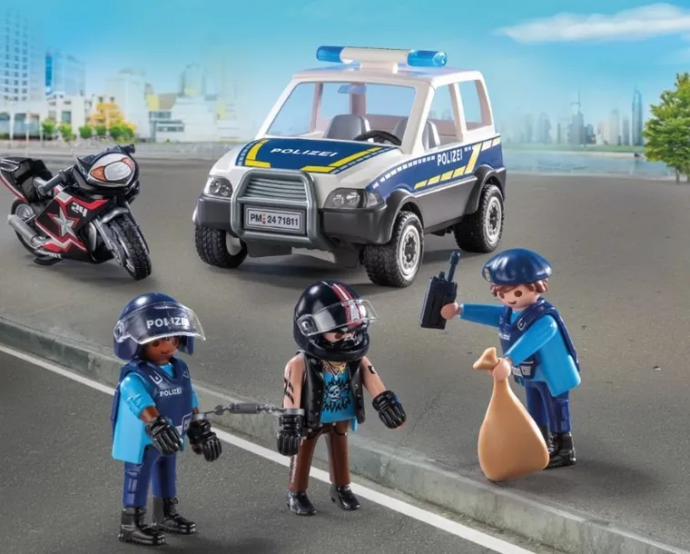 Playmobil, Action Heroes, Policja w poszukiwaniu przestępcy, 71811